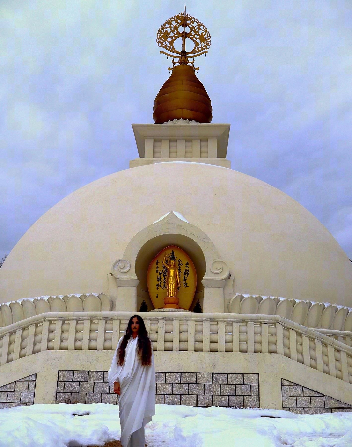 New England Peace Pagoda: frame 1